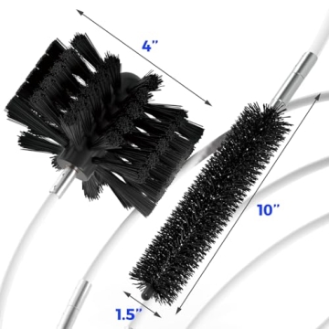 Holikme Dryer Vent Cleaner Kit Extends Up to 30 Feet