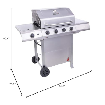 Char-Broil® Performance 4-Burner Grill with Side Burner