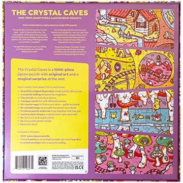 The Crystal Caves • 1000 Piece Jigsaw Puzzle from The Magic Puzzle Company • Series Two