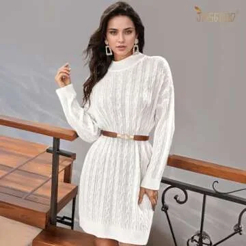 JASGOOD Retro Elastic Skinny Waist Belt for Women