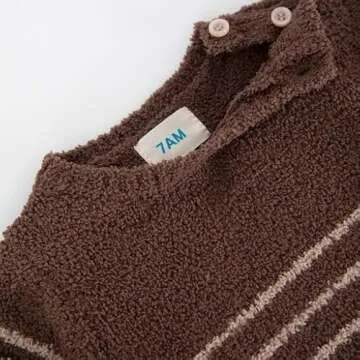 7AM Long Sleeve Baby Sweatshirts for Winter Comfort