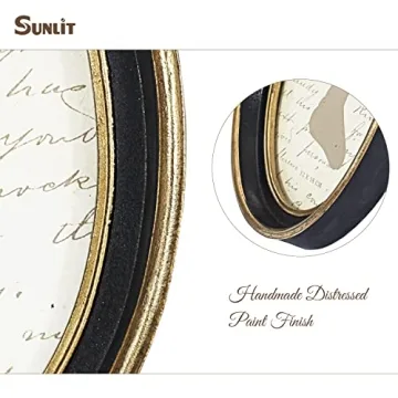 AELS 5x7 Vintage Picture Frame with Glass Front