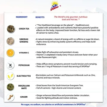 SPORTea Iced Natural Energy Drink | Refreshing & Hydrating