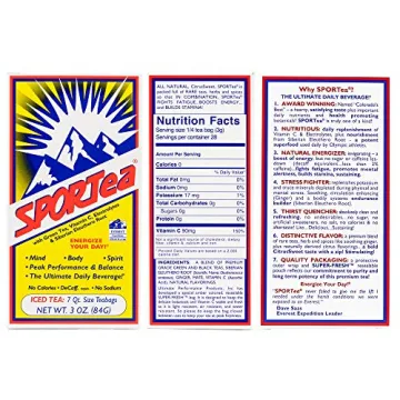 SPORTea Iced Natural Energy Drink | Refreshing & Hydrating