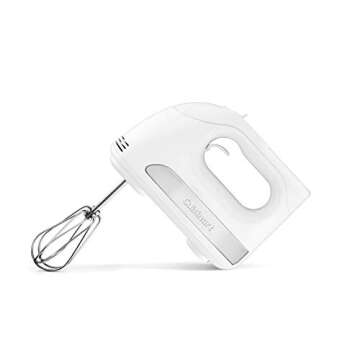 Cuisinart HM-3 Power Advantage 3-Speed Hand Mixer, White