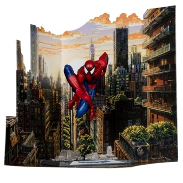 McFarlane Toys Marvel Spider-Man 1:10 Scale Figure with Scene