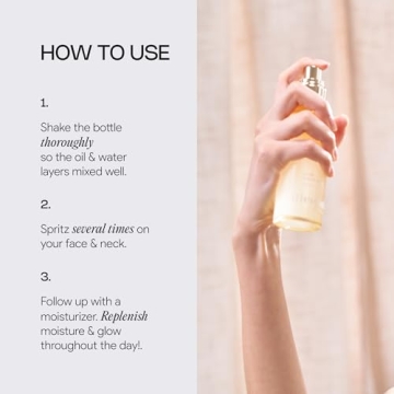 Meebak Glow Serum Mist for Instant Radiance and Hydration