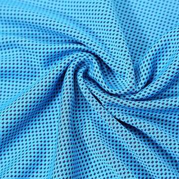 Cooling Towel [6 Pack] Microfiber Towel Fast Drying - Super Absorbent - Ultra Compact Cooling Towel Sports, Workout, Fitness, Gym, Yoga, Pilates, Travel, Camping & More