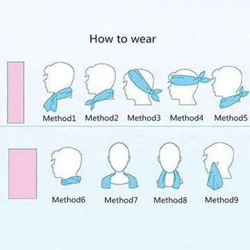 Cooling Towel [6 Pack] Microfiber Towel Fast Drying - Super Absorbent - Ultra Compact Cooling Towel Sports, Workout, Fitness, Gym, Yoga, Pilates, Travel, Camping & More