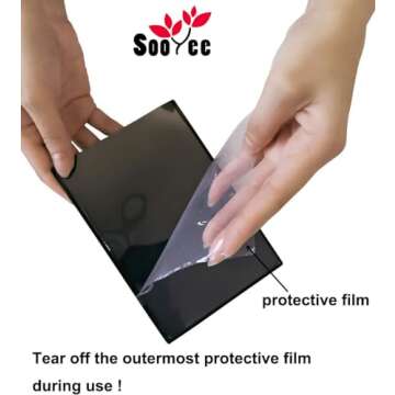 Sooyee 15 Pack Magnet Photo Frame Refrigerator 2.5X3.5,Magnetic Picture Holder, Magnetic Picture Frame Fridge(Black)