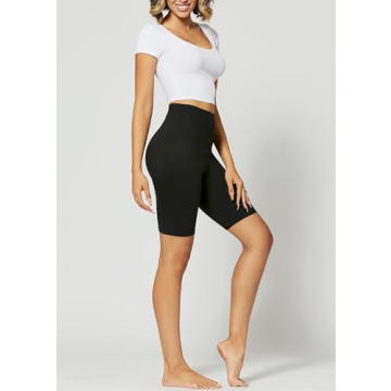 Soft Conceited Biker Shorts Women - High Waist Tummy Control