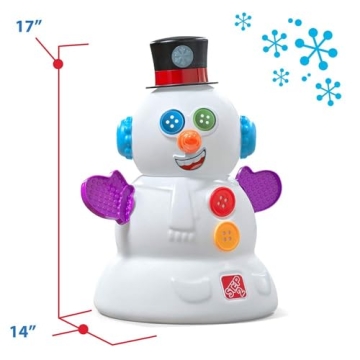 Step2 My First Snowman Interactive Christmas Toy for Kids