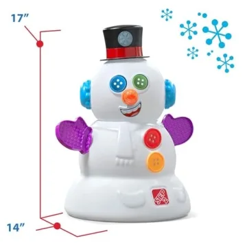 Step2 My First Snowman Interactive Christmas Toy for Kids
