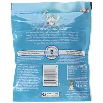Temptations Cat Treats - Tuna Flavor 6.3 Oz Pouch
