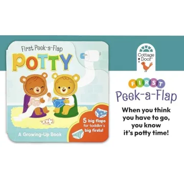 Potty Training Fun with Peek-A-Flap Book for Toddlers