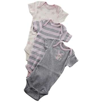 Gerber baby-boys 5 Pack Onesiesbaby-unisex-bodysuits