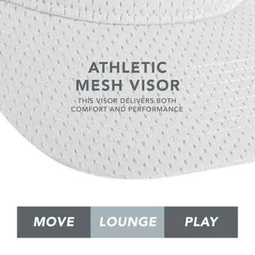 Augusta Women's Athletic Mesh Visor for Active Women