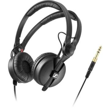 Sennheiser Pro Audio Professional HD 25 On-Ear DJ Headphones Black