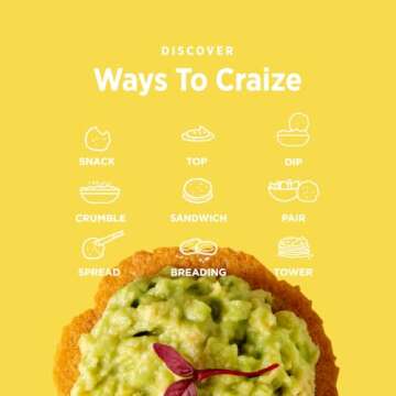 Craize Sweet Corn Crisps | Gluten Free, Vegan, Kosher, Toasted Corn Crackers | 3 pack, 4 oz each