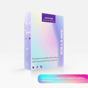 ARFETIGO 6 Layer Acrylic Paint Organizer & Brush Holder Snap-on Design Easy Assembly Paint Storage Rack for Craft Hobby Miniature Model Light Can Storage (Grey)