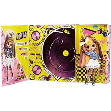L.O.L. Surprise! Remix Pop B.B. Fashion Doll with Music, Extra Outfit, and 25 Accessories - Ages 4+