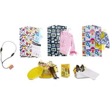 L.O.L. Surprise! Remix Pop B.B. Fashion Doll with Music, Extra Outfit, and 25 Accessories - Ages 4+
