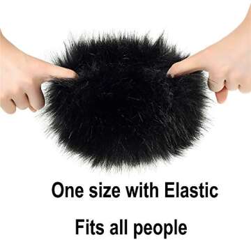 Stylish Faux Fur Arm Warmers for Women - Fancylovesotio