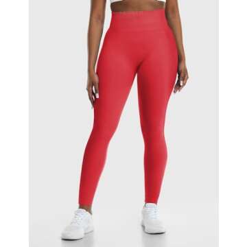 YEOREO Amplify Leggings for Women Seamless Scrunch Leggings Butt Lifting Gym High Waisted Athletic Leggings