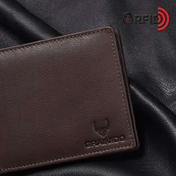 VALENCHI Men's Bifold Handmade Leather Wallet With Rfid Secure-With 4 Credit Card Slots+1 Id Slot And 2 Note Pockets (Brown Nappa)
