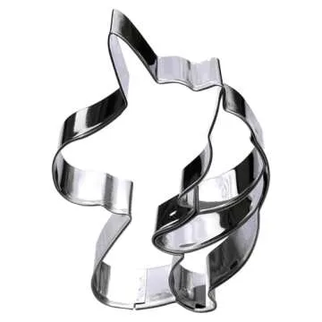 Sweet Cookie Crumbs Unicorn Head Cookie Cutter - Stainless Steel