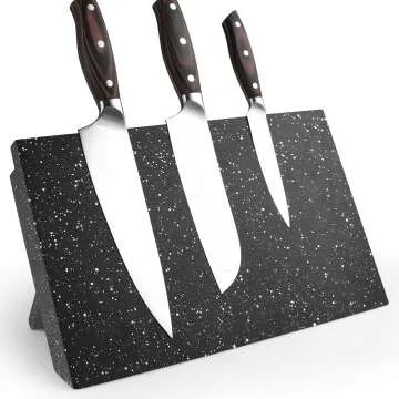 MOSFiATA Magnetic Knife Block for Safe Storage