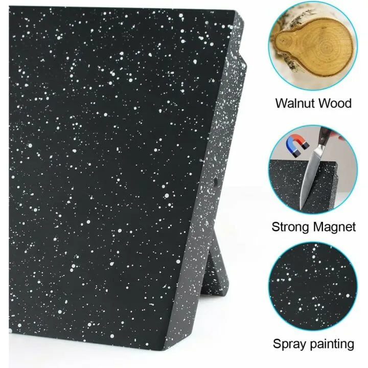 MOSFiATA Magnetic Knife Block for Safe Storage