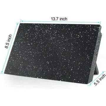 MOSFiATA Magnetic Knife Block for Safe Storage