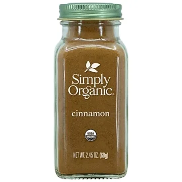 Simply Organic Ground Cinnamon - Rich, Aromatic & Eco-Friendly 2.45 oz