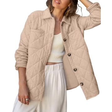 Danedvi Women’s Lightweight Quilted Jacket for Fall Fashion