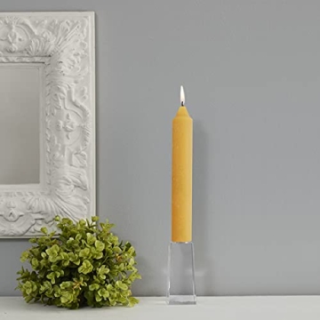 Root Candles Unscented 9-Inch Beeswax Blend Candles