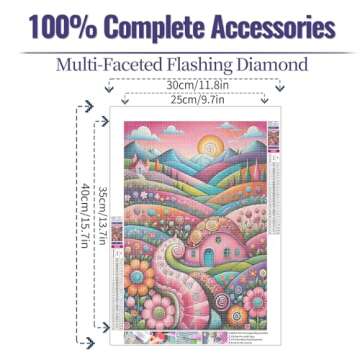 JATOK 5D Diamond Painting Kits for Adults - Creative Fun