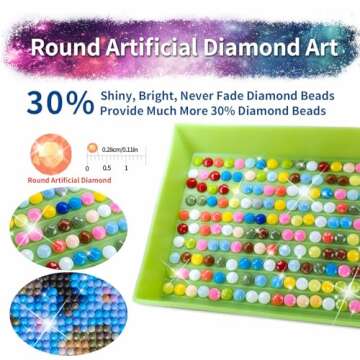 JATOK 5D Diamond Painting Kits for Adults - Creative Fun