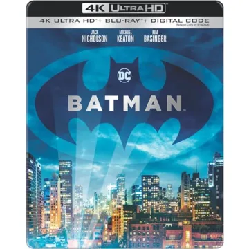 Batman (1989) 4K Ultra HD + Blu-ray + Digital/Steelbook Edition
