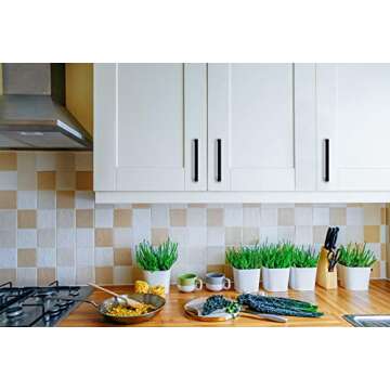 Ravinte 30 Pack Durable 5 Inch Matte Black Cabinet Pulls