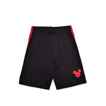 Disney Mickey Mouse and Friends Boys Short Sleeve T-Shirt and Shorts Set for Toddler, Little and Big Kids