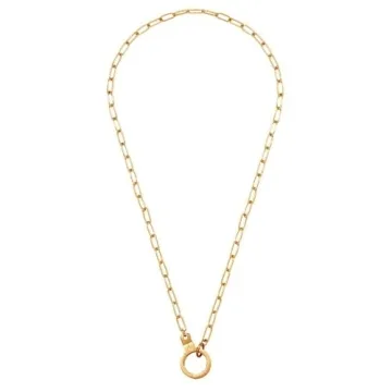 Air & Anchor Cuff Keeper, Stylish Ring Holder Necklace
