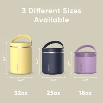 Hydrapeak 32oz Stainless Steel Vacuum Insulated Thermos Food Jar | Thermos for Hot Food and Cold Food, Wide Mouth Leak-Proof Soup Thermos for Adults, 10 Hours Hot and 16 Hours Cold(Cream Leopard)