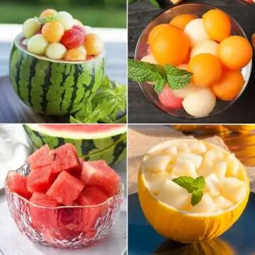 JAYVAR Watermelon Slicer Cutter with Melon Baller Set