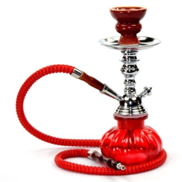 10.1" Beautiful Red Pumpkin Hookah Ready to Use