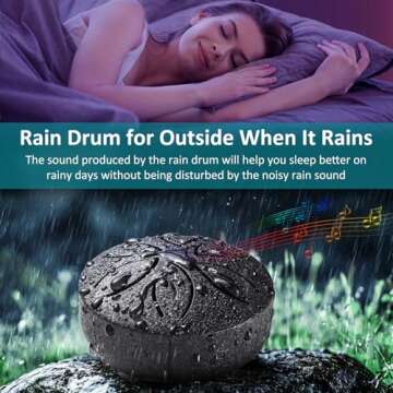 Mini Steel Tongue Rain Drum: Fun for All Ages!