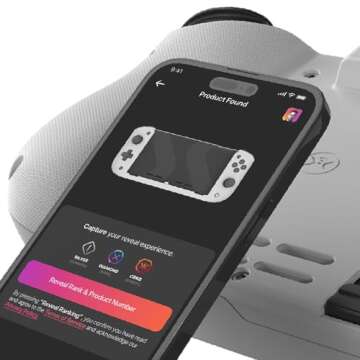 CRKD Nitro Deck - Professional Handheld Controller Deck with Zero Stick Drift for Nintendo Switch and Switch OLED (White)