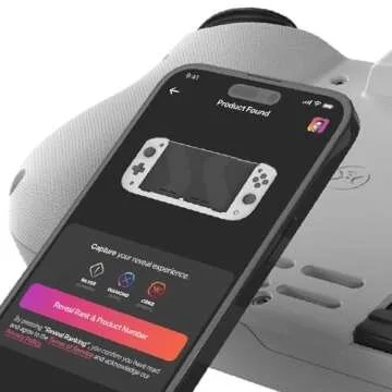 CRKD Nitro Deck - Professional Handheld Controller Deck with Zero Stick Drift for Nintendo Switch and Switch OLED (White)