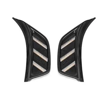 AMBER TURN SIGNAL RUNNING LIGHT FOR JEEP JL&JT FENDER VENT LIGHT