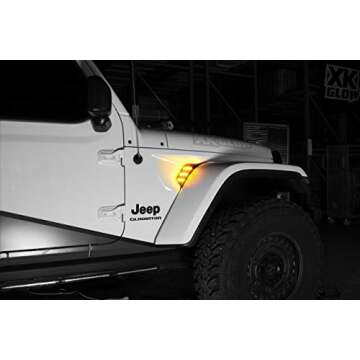 Bright Amber Turn Signal Running Light for Jeep JL & JT